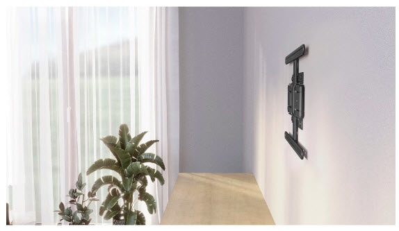 Hama Ultraslim 2,29 m (90") Musta