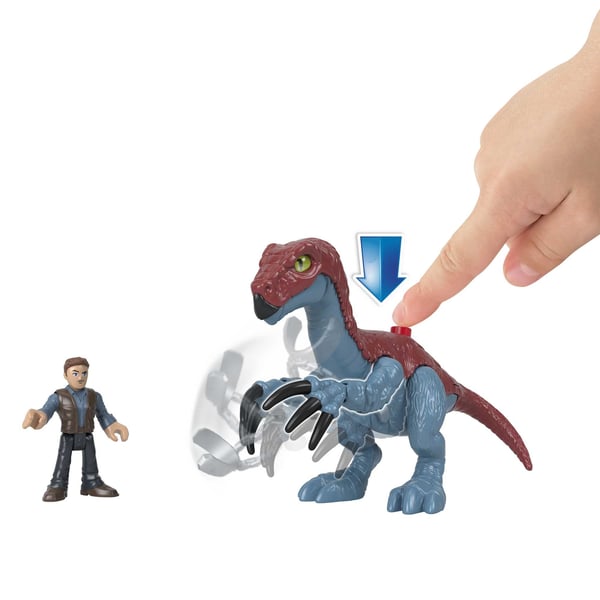 Fisher-Price Imaginext Jurassic World Therizinosaurus och Owen