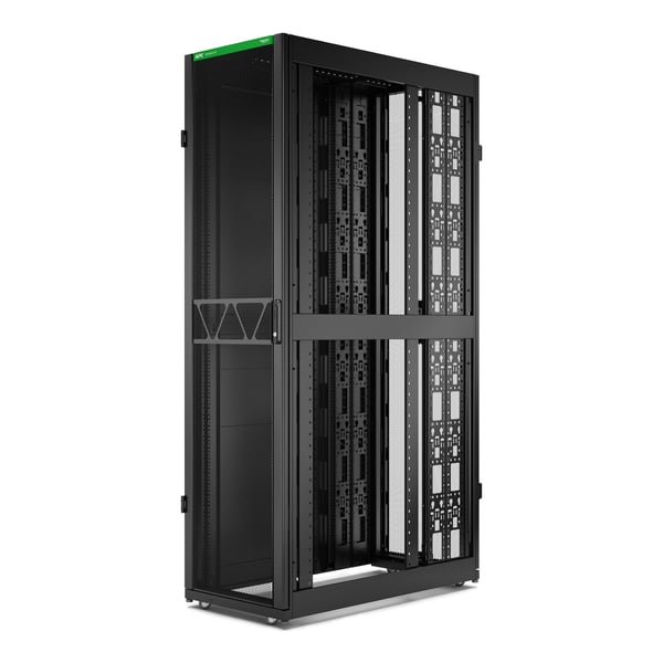 APC AR3307B2 stativ 48U Fritstående reol Sort