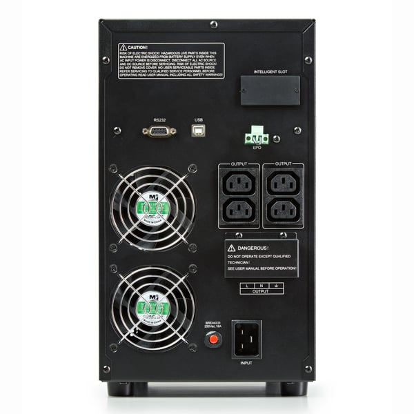 Salicru 6A0EA000005 UPS-enhed Interaktivt indgangsstik 3 kVA 2100 W 4 AC stikkontakt(er)