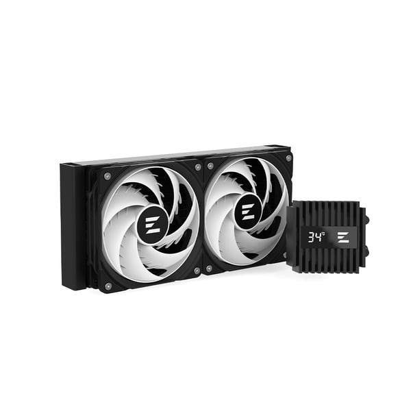 Zalman ALPHA2 A24 BLACK Computerkølesystem Processor Alt-i-en væskekøler Sort Zalman ALPHA2 A24 BLACK Computerkølesystem Processor Alt-i-en væskekøler Sort