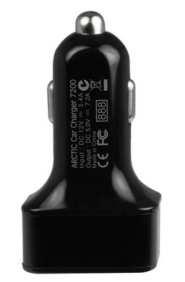ARCTIC Car Charger 7200 Universel Sort Cigartænder Automatisk