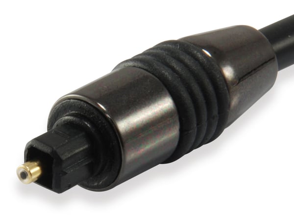 Equip 147922 ljudkabel 3 m Toslink Svart