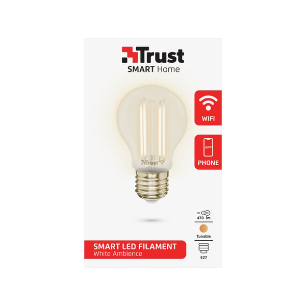 Trust 71287 smart belysning Smart glödlampa Wi-Fi