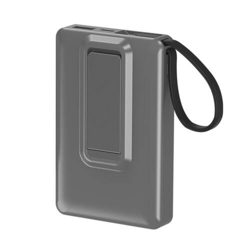 Sogo CAR-SS-17775 powerbank Lithium polymer (LiPo) 10000 mAh Trådløs opladning Grå
