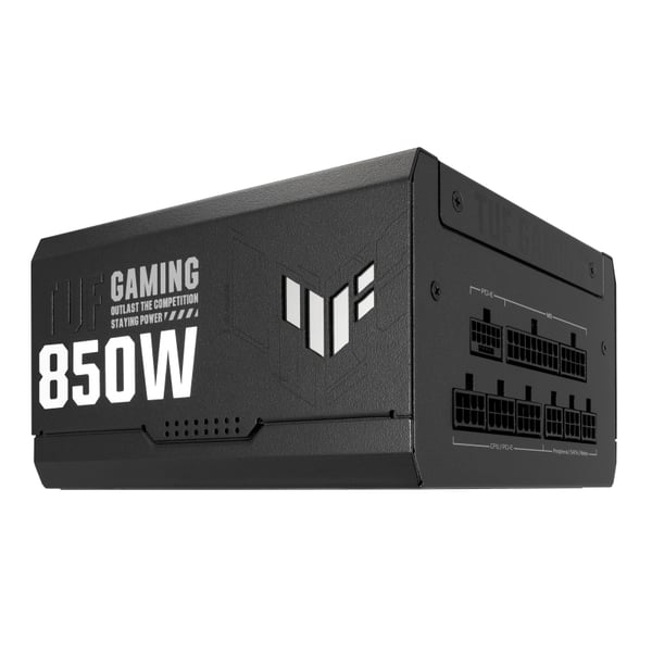 ASUS TUF Gaming 850W Gold strömförsörjningsenheter 24-pin ATX ATX Svart
