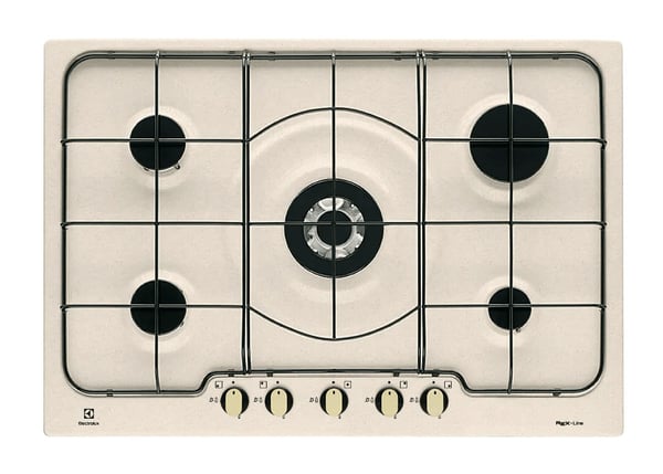 Electrolux RGG7253OON Sand Indbygget 75 cm Gaskomfur 5 zone(s)