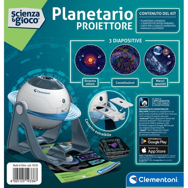 Clementoni Science & Play 19338 vetenskapslåda och -leksak för barn