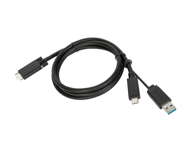Targus ACC1135GLX USB-kablar USB 3.2 Gen 1 (3.1 Gen 1) 1,8 m USB C 10 Gbit/s Svart