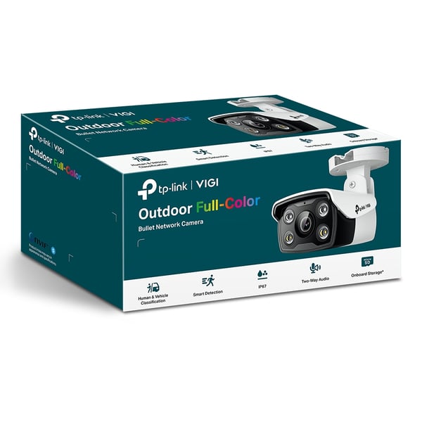 TP-Link VIGI C330(2.8mm) Projektil (form) IP-säkerhetskamera Utomhus 2304 x 1296 pixlar Tak/vägg/stång