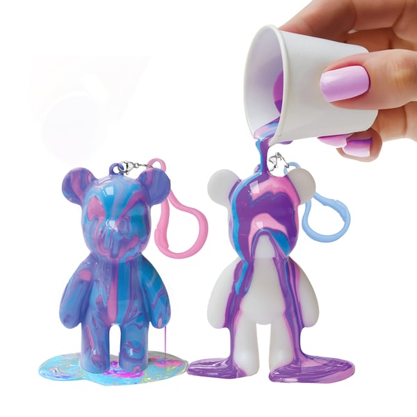 Gear2Play Marble Bear Sleutelhanger Gietverf set