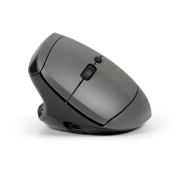 BakkerElkhuizen MidWay mus Kontor Venstre hånd RF Wireless + Bluetooth + USB Type-C Optisk 2400 dpi