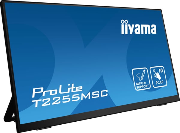 iiyama ProLite T2255MSC-B1 tietokoneen litteä näyttö 54,6 cm (21.5") 1920 x 1080 pikseliä Full HD LCD Kosketusnäyttö Musta