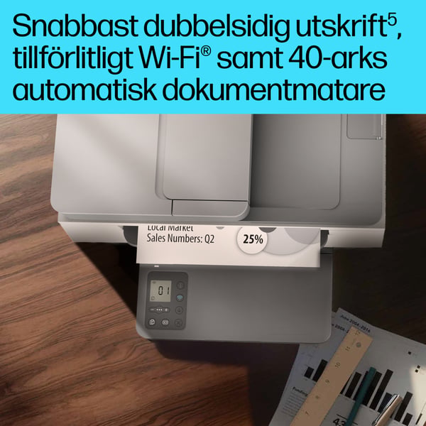 HP LaserJet M234sdw Trådlöst Multifunction Svartvit Skrivare, Kopiator och skanner; Dubbelsidigt