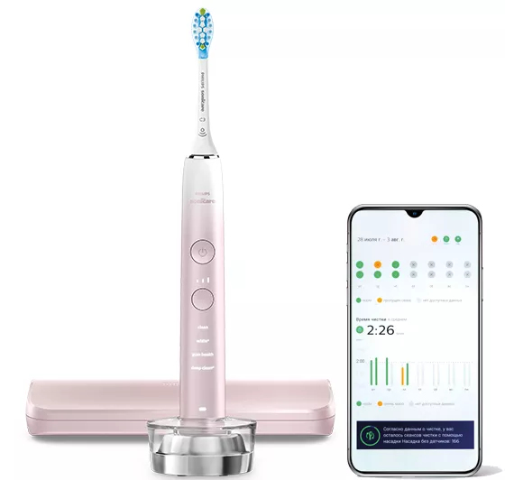 Philips Sonicare DiamondClean 9000 HX9911/84 Laddningsbar tandborste