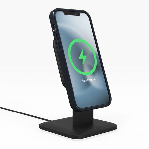mophie snap+ wireless stand Smartphone Svart Trådlös laddning Snabb laddning inomhus