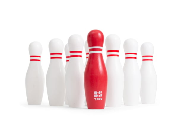 BS Toys GA148 aktive/færdighedsspil & legetøj Bowlingsæt