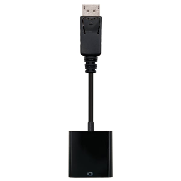 Nanocable 10.16.0602 videokaapeli-adapteri 0,15 m DisplayPort VGA (D-Sub) Musta