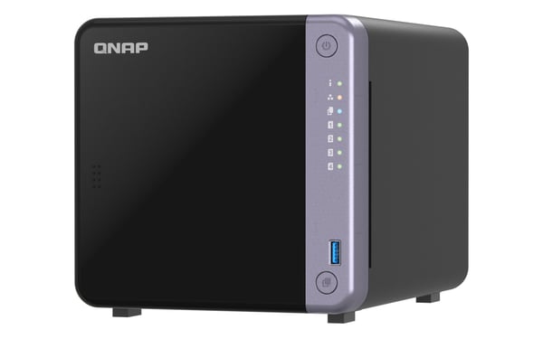 QNAP TS-432X-4G NAS & lagringsserver Tower Alpine Alpine AL-524 4 GB DDR4 QNAP QTS Sort