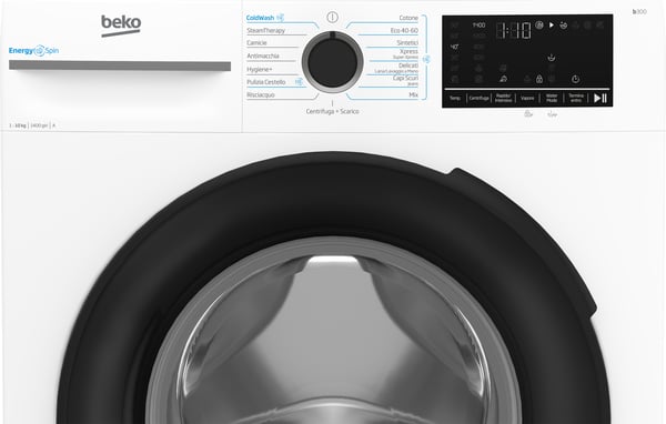 Beko b300 BMW10149DB Pesukone Edestä täytettävä 10 kg 1400 RPM Valkoinen