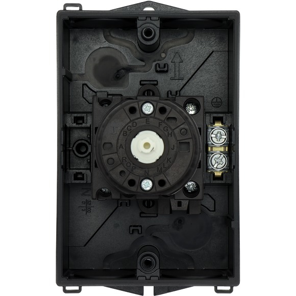 Eaton T0-2-15679/I1/SVB-SW Vippekontakt 3P Sort, Hvid