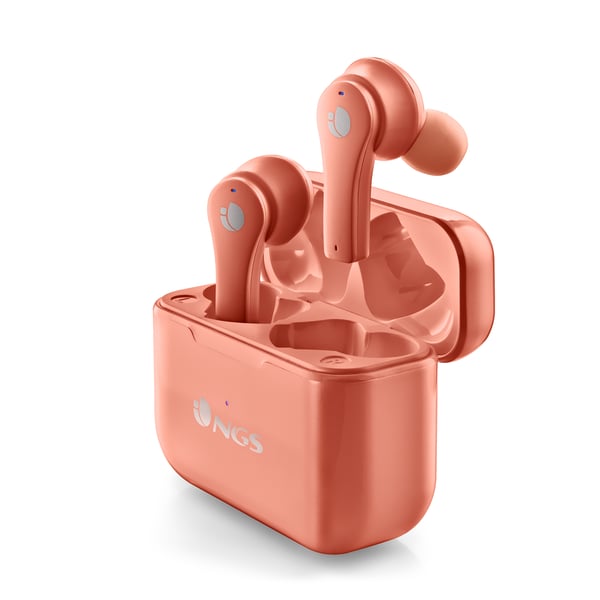NGS ARTICA BLOOM Headset Trådlös I öra Samtal/musik USB Type-C Bluetooth Korall