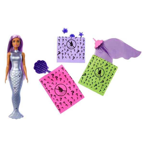 Barbie Color Reveal Balloon Animals-serien med dukke og tilbehør med 6 overraskelser (design kan variere)