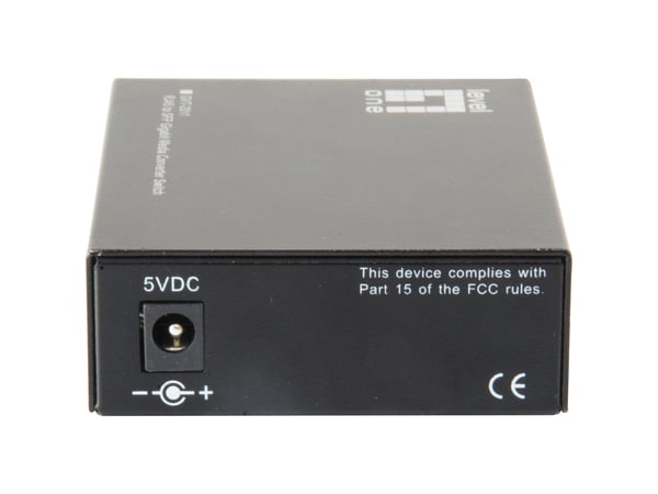 LevelOne GVT-2011 verkon mediamuunnin 1000 Mbit/s Harmaa