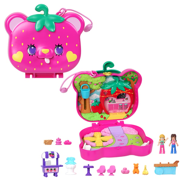 Polly Pocket STRAWBEARY PATCH-æske