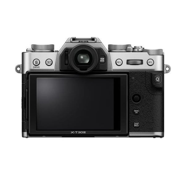 Fujifilm X -T30 III MILC krop 26,1 MP X-Trans CMOS 4 9600 x 2160 pixel Sølv, Sort