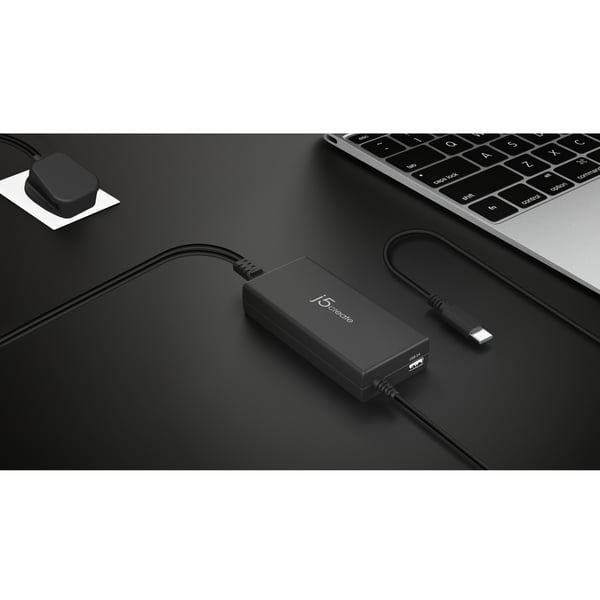j5create JUP2290C-FN 100W PD USB-C® Superoplader - UK