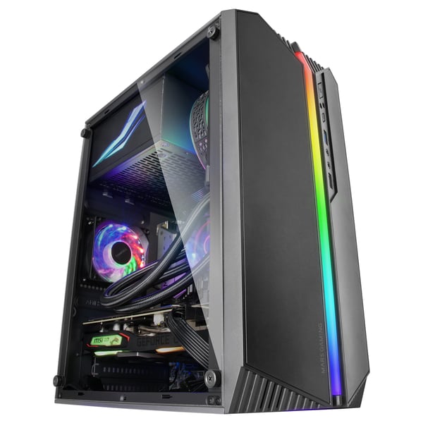 Mars Gaming MCS1 datorväskor Mini Tower Svart