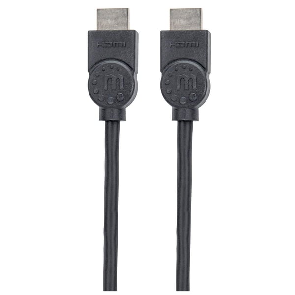 Manhattan 355308 HDMI-kaapeli 1,5 m HDMI-tyyppi A (vakio) Musta