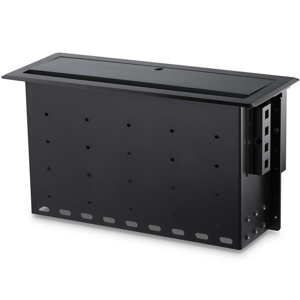 StarTech.com BOX4MODULE kabelorganisator Skrivebord Kabelboks Sort 1 stk