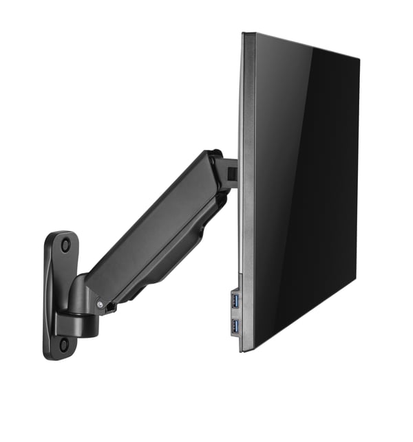 Ewent EW1532 monitorin kiinnike ja jalusta 81,3 cm (32") Seinä Musta