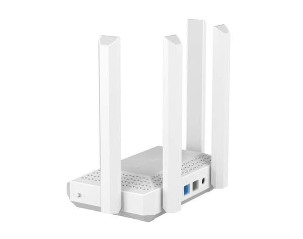 Keenetic Challenger (KN-3910) trådløs router 2.5 Gigabit Ethernet Dual-band (2,4 GHz / 5 GHz) Grå, Hvid