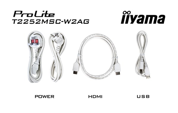 Iiyama T2252MSC-W2AG LCD Bonded Projective Capacitive 1