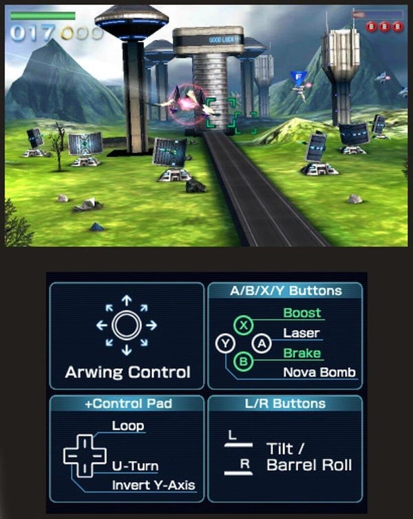 Nintendo Star Fox 64 3D - Selects Engelska, Franska, Italienska, Nederländska, Portugisiska, Ryska Nintendo 3DS