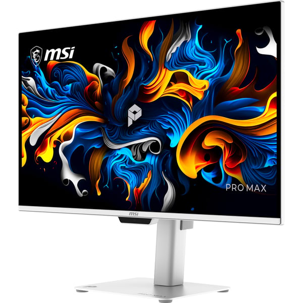 MSI Pro MAX 271UPXW12G tietokoneen litteä näyttö 67,3 cm (26.5") 3840 x 2160 pikseliä UltraWide Full HD QD-OLED Valkoinen