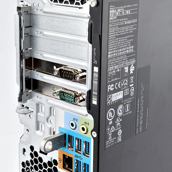 StarTech.com 2-Port PCI Express Seriellt Kort, Dubbel Port PCIe till RS232 (DB9)