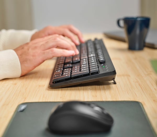 Trust Ody II tastatur Kontor RF trådløst AZERTY Fransk Sort