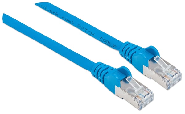 Intellinet 15m Cat6 S/FTP nätverkskablar Blå S/FTP (S-STP)