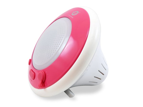 Conceptronic CLLWAPROSPKP bärbara högtalare och partyhögtalare Rosa, Vit 3 W