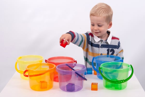 Tickit Translucent Colour Buckets