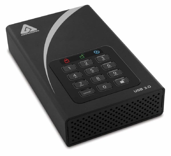 Origin Storage ADT-3PL256-6000EMEA externa hårddiskar 3.2 Gen 1 (3.1 Gen 1) Svart