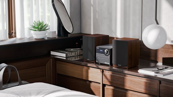 Sharp XL-B517D Home audio micro system 45 W Brun