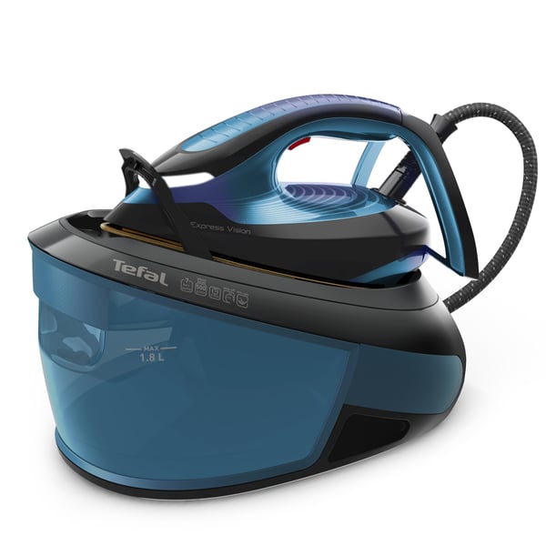 Tefal Express Vision SV8151 2800 W 1,8 L Durilium AirGlide Autoclean soleplate Sininen, Musta Tefal Express Vision SV8151 2800 W 1,8 L Durilium AirGlide Autoclean soleplate Sininen, Musta