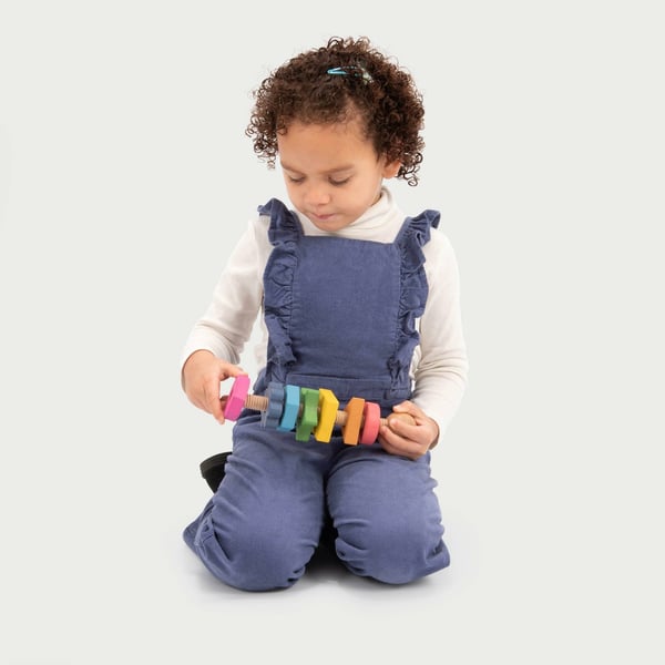 Tickit Rainbow Wooden Shape Twister