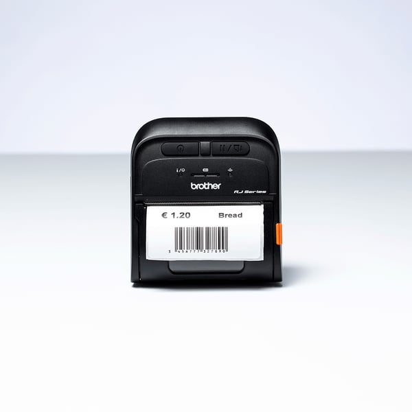 Brother RJ-3055WB etikettitulostin 203 x 203 DPI 101,6 mm/s Langallinen & langaton Wi-Fi Bluetooth