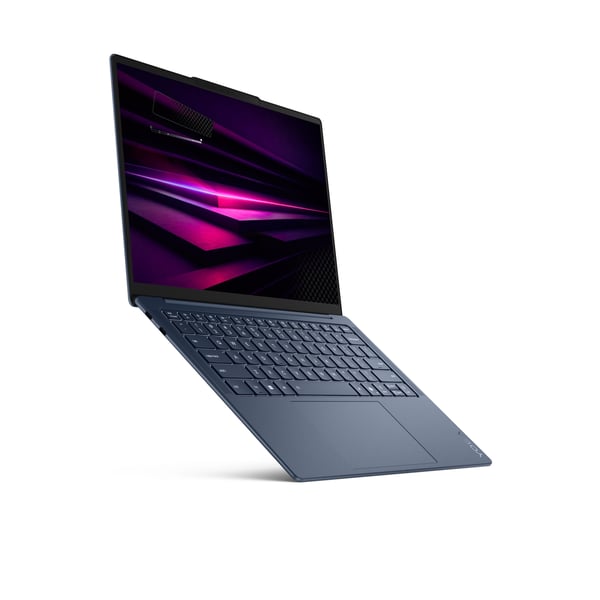 Lenovo Yoga Slim 7 14Q8Y11 Copilot+ PC Snapdragon X2P-42-100 Laptop 35,6 cm (14") WUXGA 16 GB LPDDR5x-SDRAM 512 GB SSD Wi-Fi 7 (802.11be) Windows 11 Home Blå Italiensk